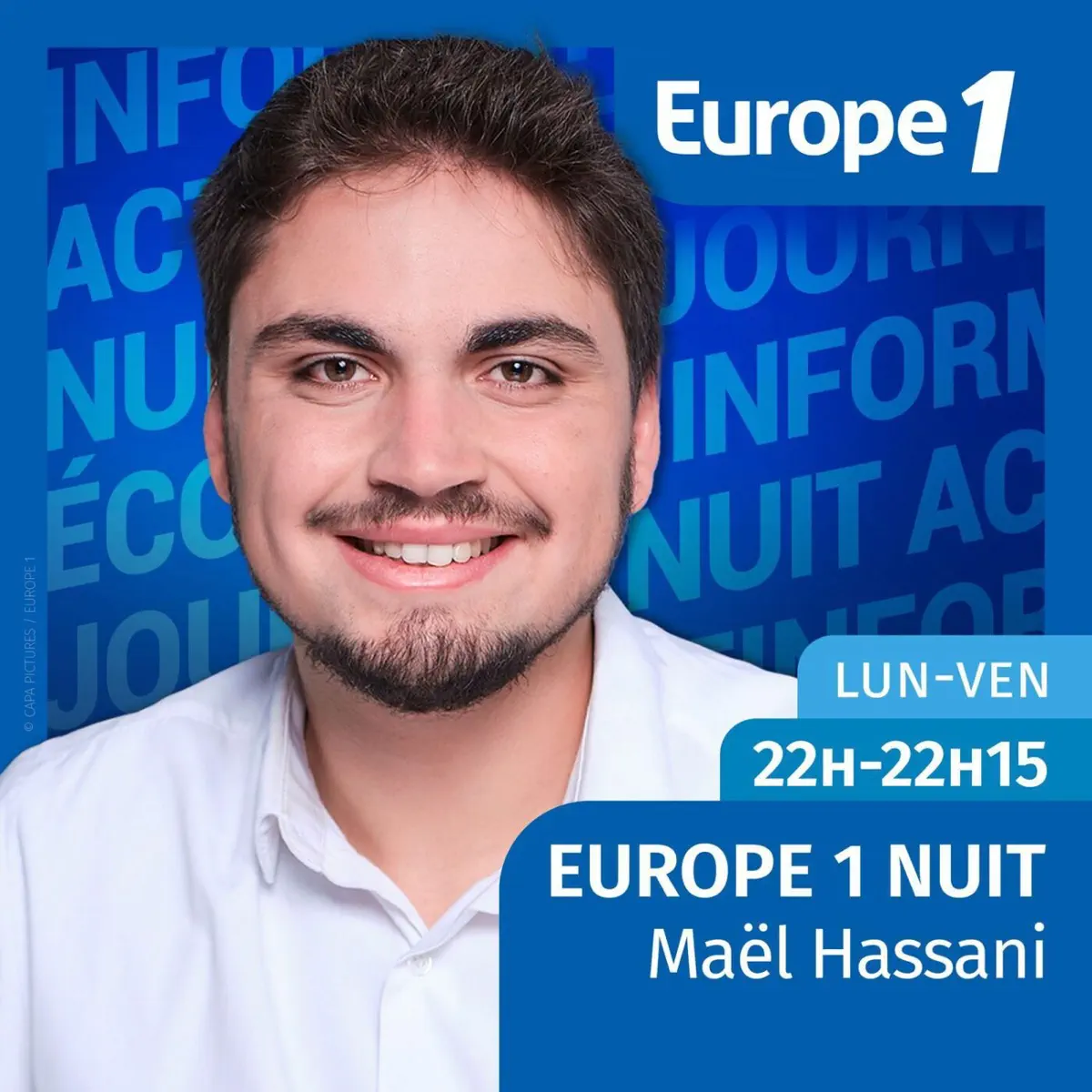 Europe 1 Nuit podcast cover