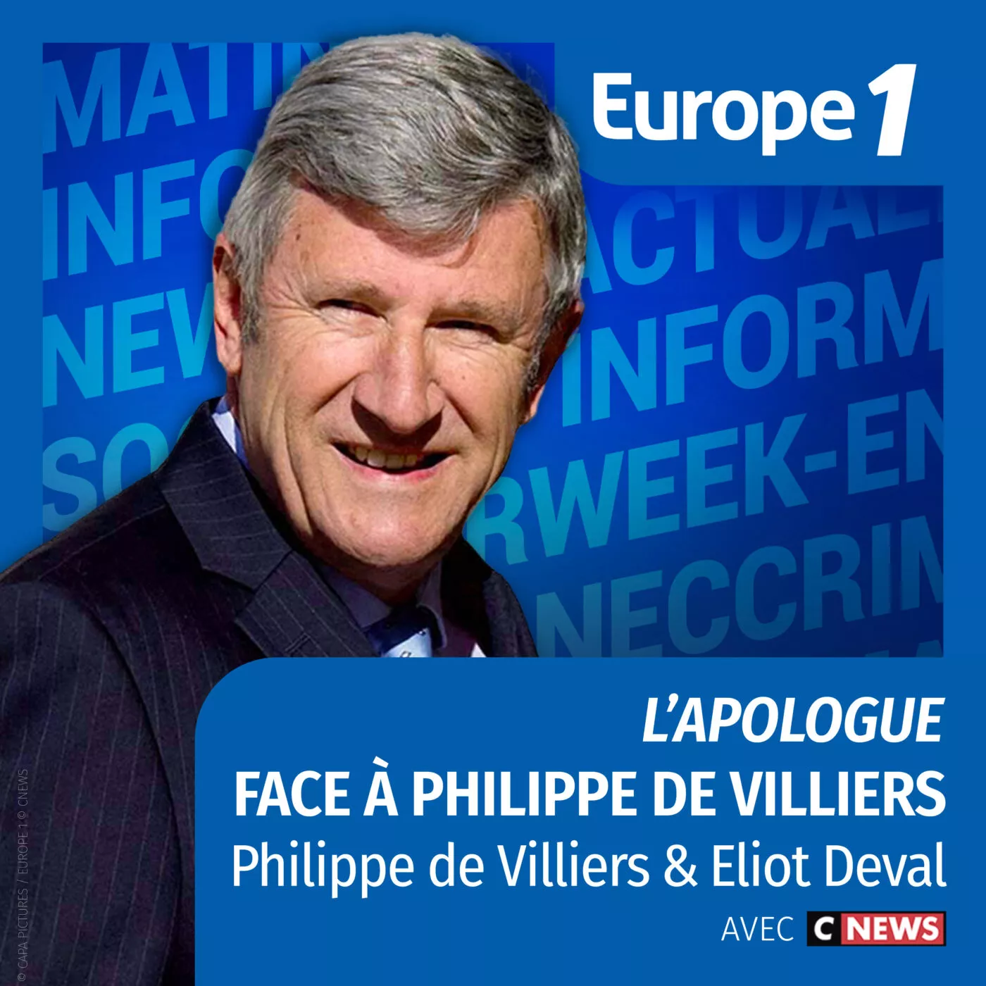 Face à Philippe de Villiers